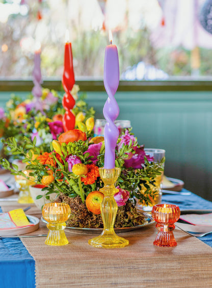 Warm Glass Candle Holder | Summer Gifts | - PMA Store at the Portland Museum of Art, Maine