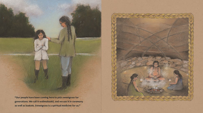 The First Blade of Sweetgrass: Hardcover - PMA Store at the Portland Museum of Art, Maine