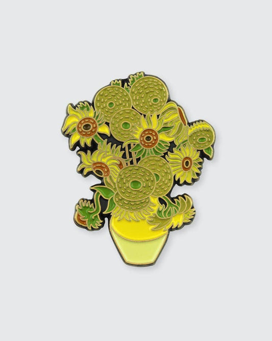 Sunflowers • Enamel Pin - PMA Store at the Portland Museum of Art, Maine
