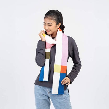 VERLOOP | knits - Chroma Skinny Scarf: Black - PMA Store at the Portland Museum of Art, Maine