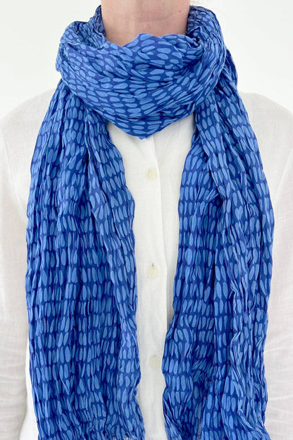 See Design - Cotton Scarf: Stitch Coal