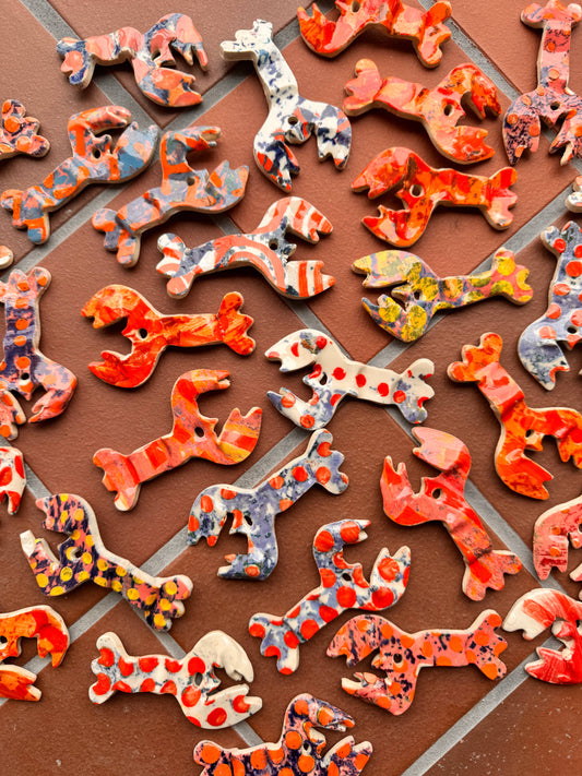 Sweet Air Studio - Lobster Ornament Porcelain