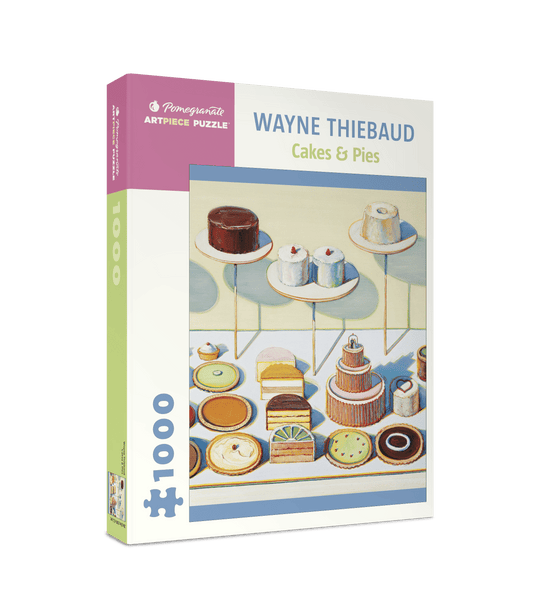 Pomegranate - Wayne Thiebaud: Cakes & Pies 1000-piece Jigsaw Puzzle - PMA Store at the Portland Museum of Art, Maine