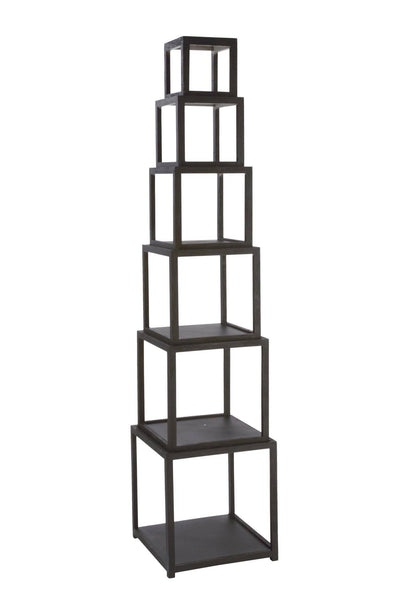 Wood Cube Risers in Set of 3 or Set of 6: White / 6 Cubes - PMA Store at the Portland Museum of Art, Maine