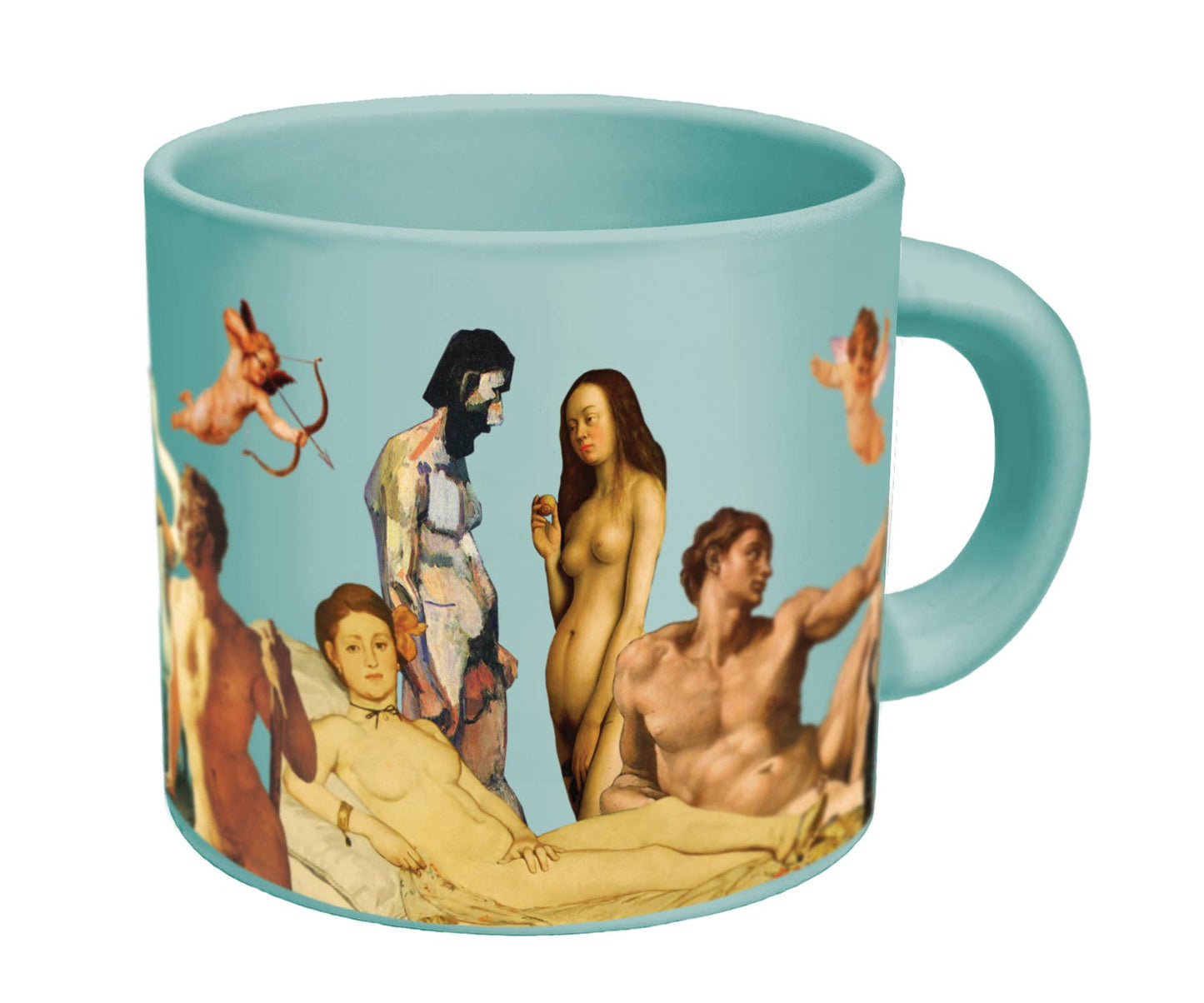 Unemployed Philosophers Guild - Great Nudes of Art Heat-Changing Coffee Mug - PMA Store at the Portland Museum of Art, Maine