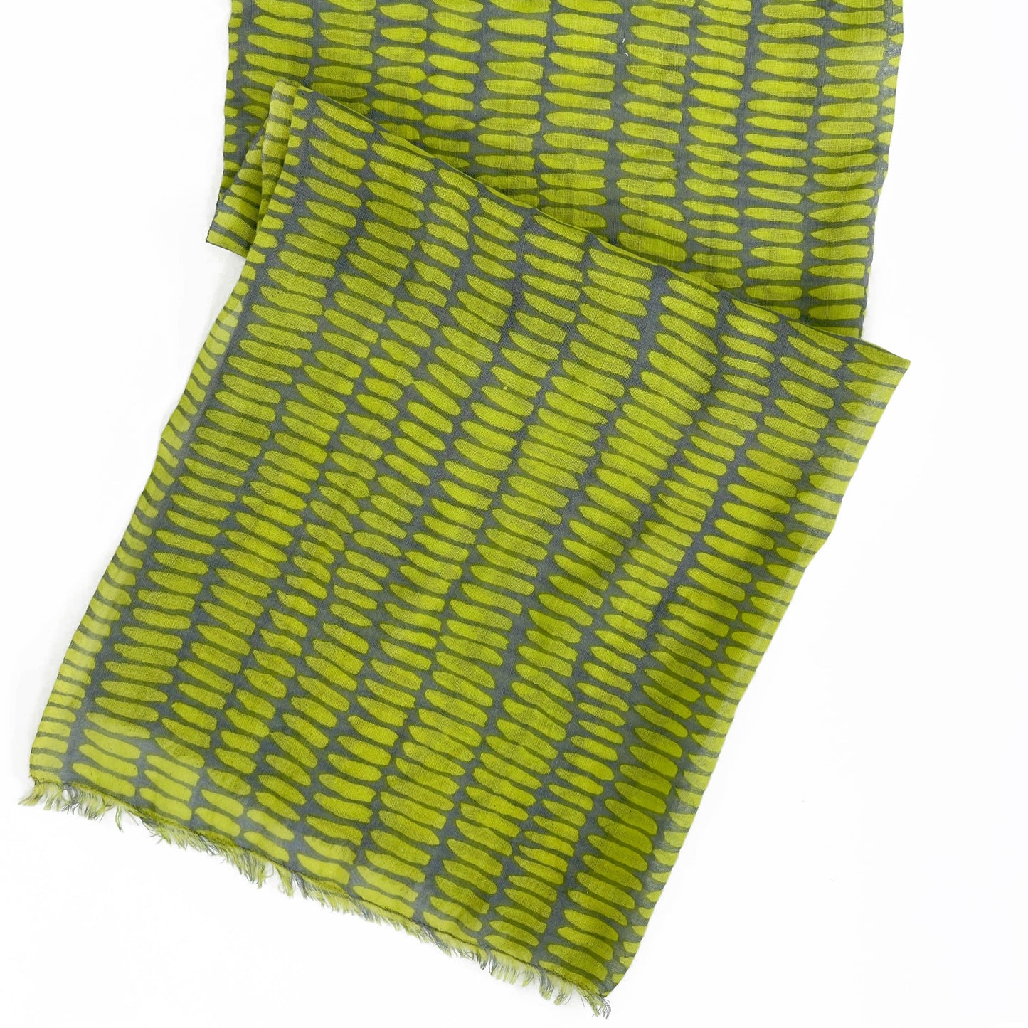 Wool Scarf: Blocks Orange - PMA Store at the Portland Museum of Art, Maine