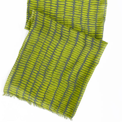 Wool Scarf: Blocks Orange - PMA Store at the Portland Museum of Art, Maine