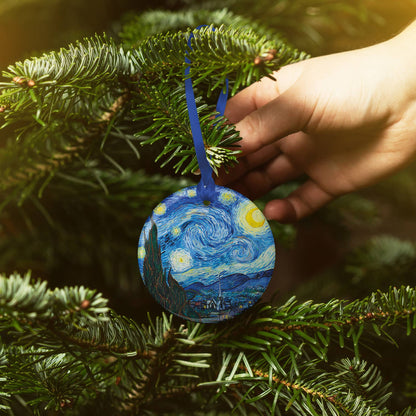 Van Gogh "Starry Night" Keepsake Ornament - PMA Store at the Portland Museum of Art, Maine
