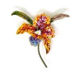 Queen of Orchids Brooch Pin