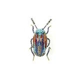 Snowdon Beetle Brooch Pin