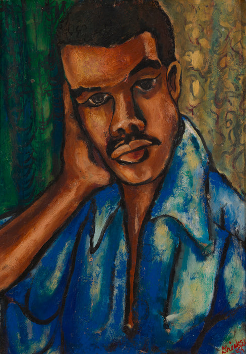 Self-Portrait, 1953  by David Driskell