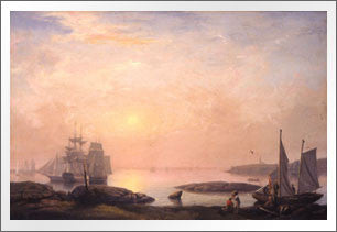 Castine Harbor, 1852 by Fitz Henry Lane