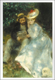 Confidences, 1873 by Pierre-Auguste Renoir