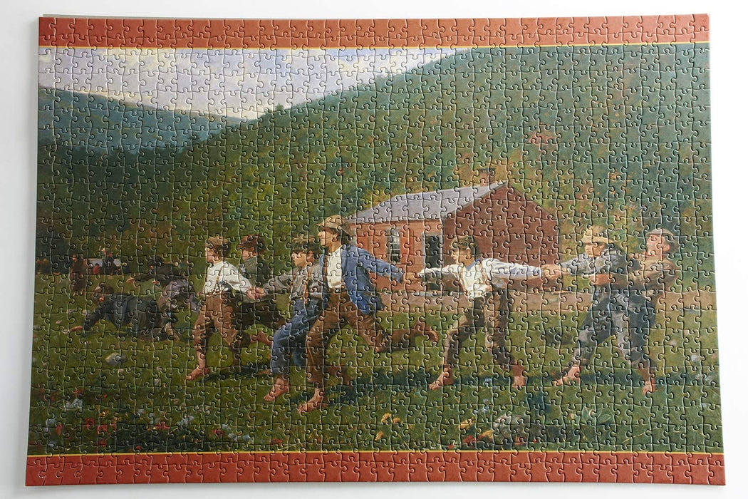 Snap the Whip by Winslow Homer: 1000-Piece Jigsaw Puzzle