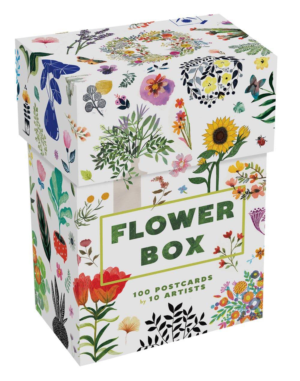 Box Flower Box 100 postcards by 10 Artists - PMA Store at the Portland Museum of Art, Maine