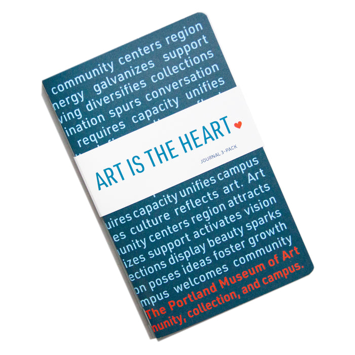 Art is the Heart Field Notebook Set (3 Journals)