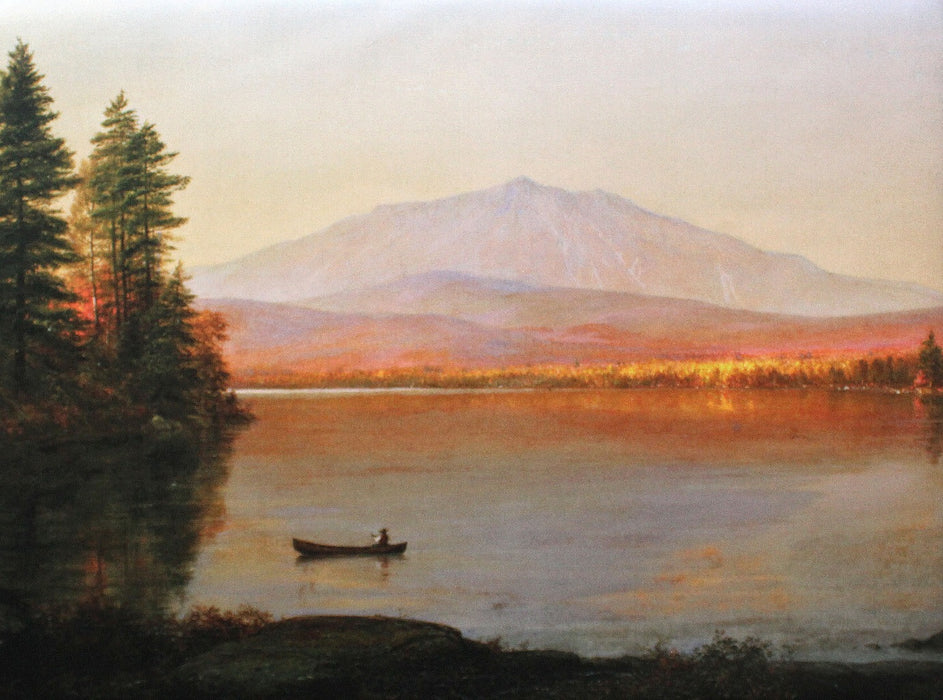 Placemat: Mount Katahdin from Millinocket Camp,1895 by Frederic Church