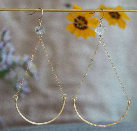 Big Dipper Earrings by Wild Sol Jewelry - PMA Store at the Portland Museum of Art, Maine